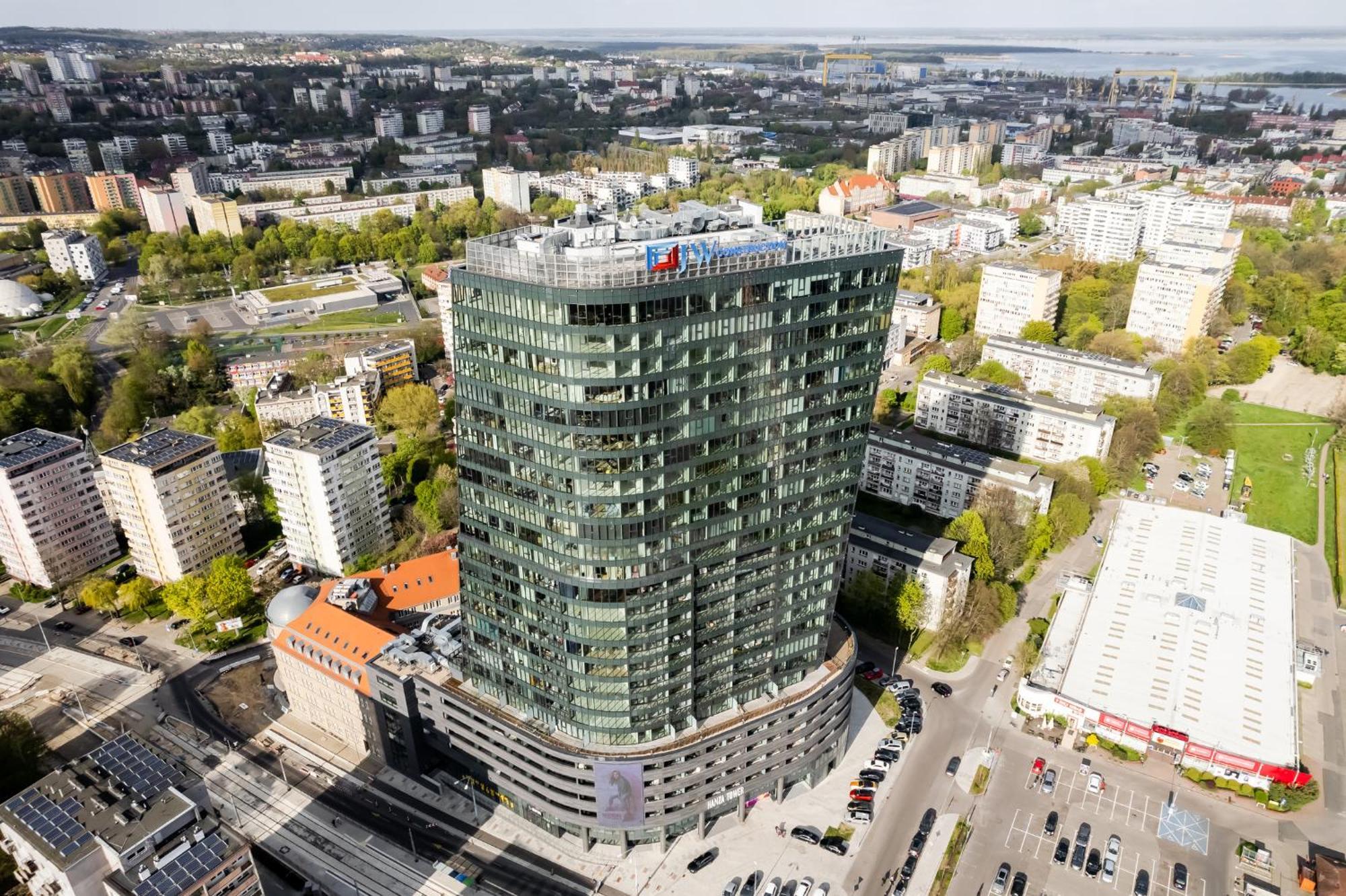 Hanza Tower Apartment No. 524 - Swimming Pool, Jacuzzi, Balcony Estetino Exterior foto