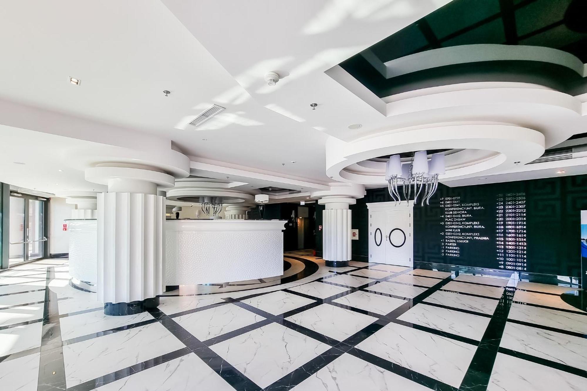 Hanza Tower Apartment No. 524 - Swimming Pool, Jacuzzi, Balcony Estetino Exterior foto